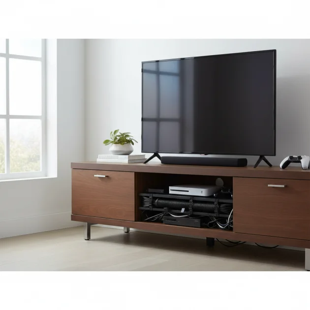 StarTech.com Cable Organizer for Entertainment Centers